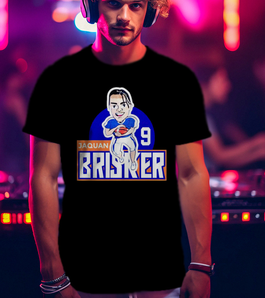 Jaquan Brisker 9 Football Caricature T-Shirt