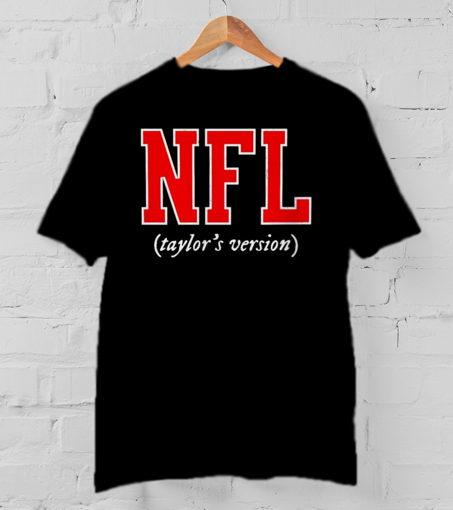 NFL Taylor’s Version Play On Classic Sports And Music Themes T-Shirt