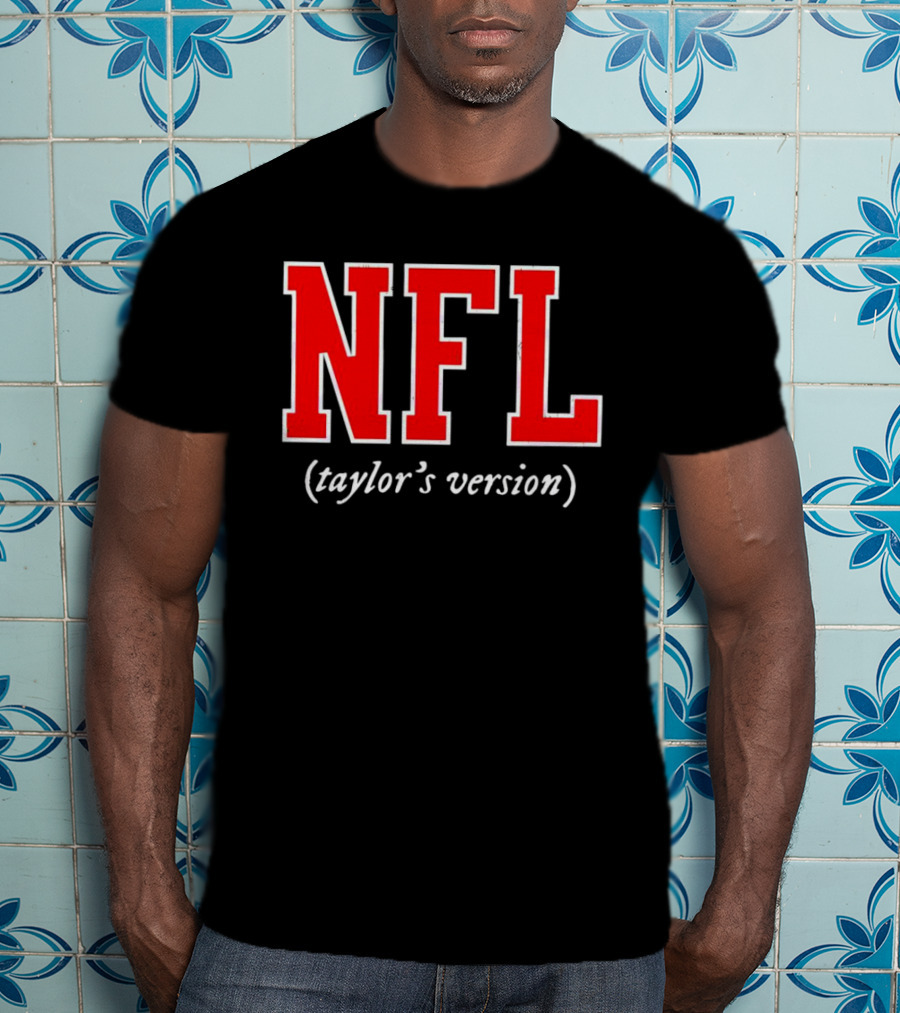 NFL Taylor’s Version Play On Classic Sports And Music Themes T-Shirt
