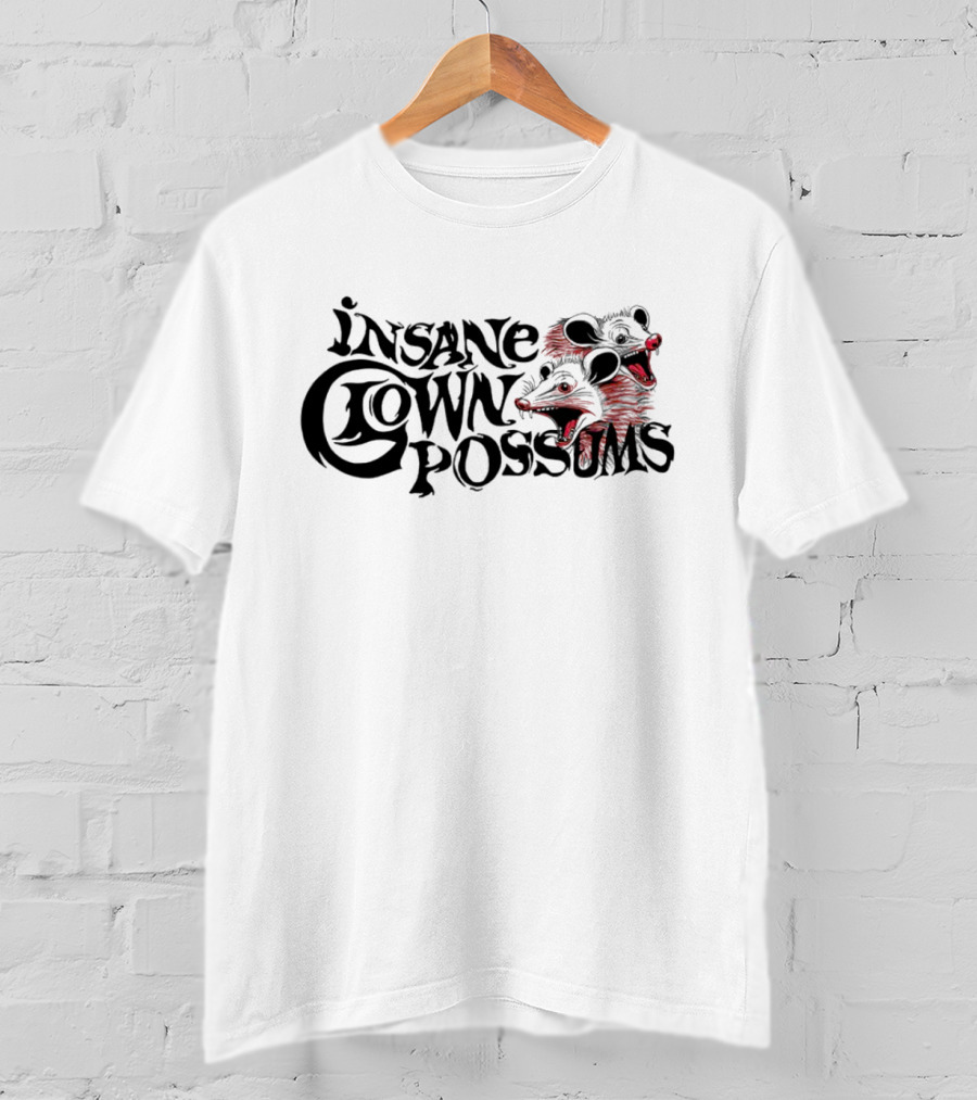 Insane Clown Possums Creepy Possum Faces T-Shirt