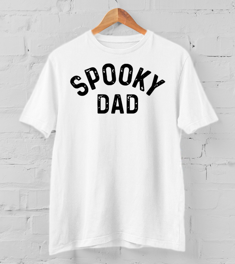 Spooky Dad Family Matching Halloween Father Daddy T-Shirt