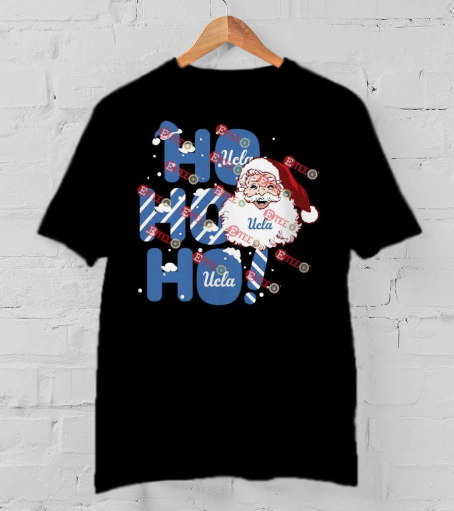 UCLA Ho Ho Ho Santa Claus Christmas T-Shirt