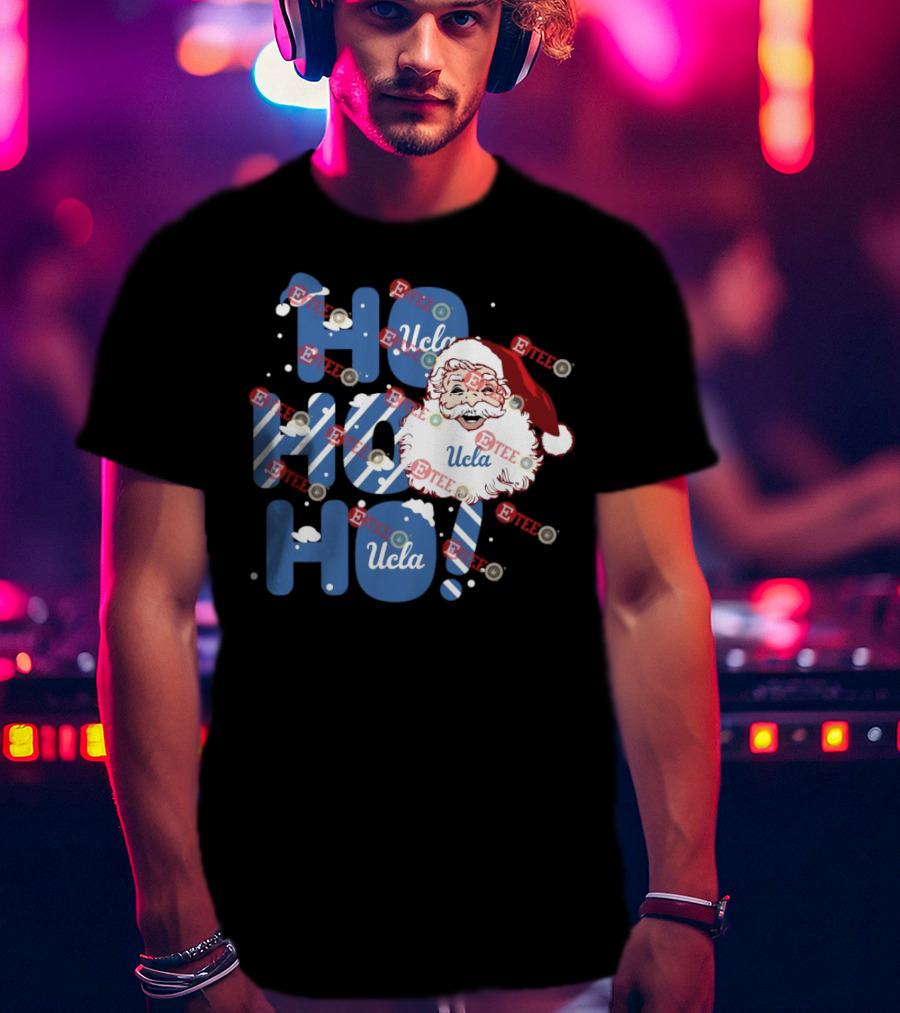 UCLA Ho Ho Ho Santa Claus Christmas T-Shirt