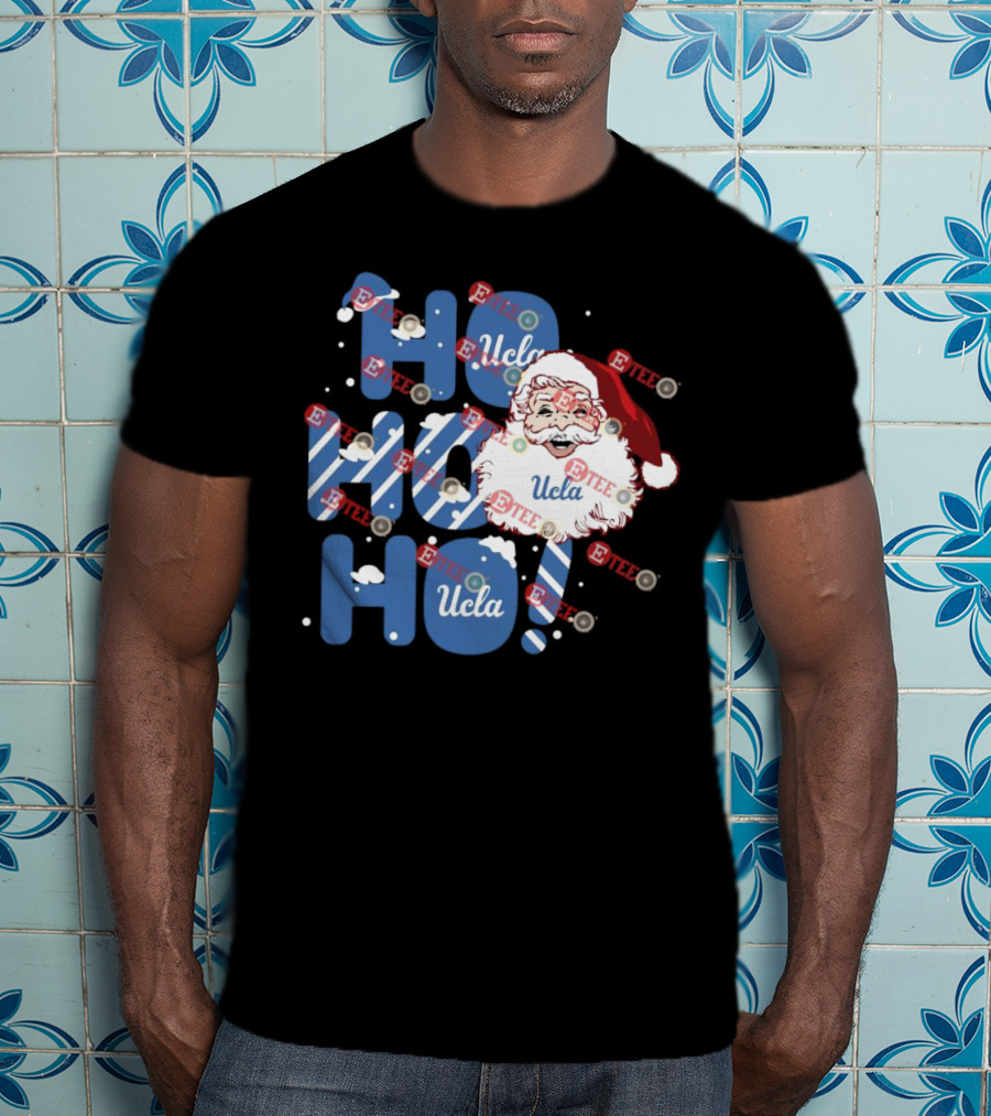 UCLA Ho Ho Ho Santa Claus Christmas T-Shirt