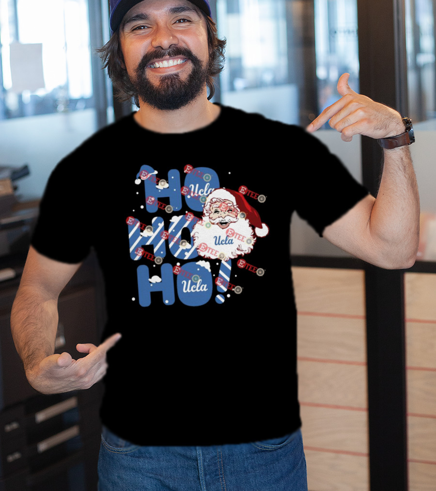 UCLA Ho Ho Ho Santa Claus Christmas T-Shirt