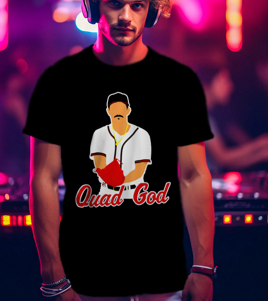 Quad God Spencer Strider Atlanta Baseball T-Shirt