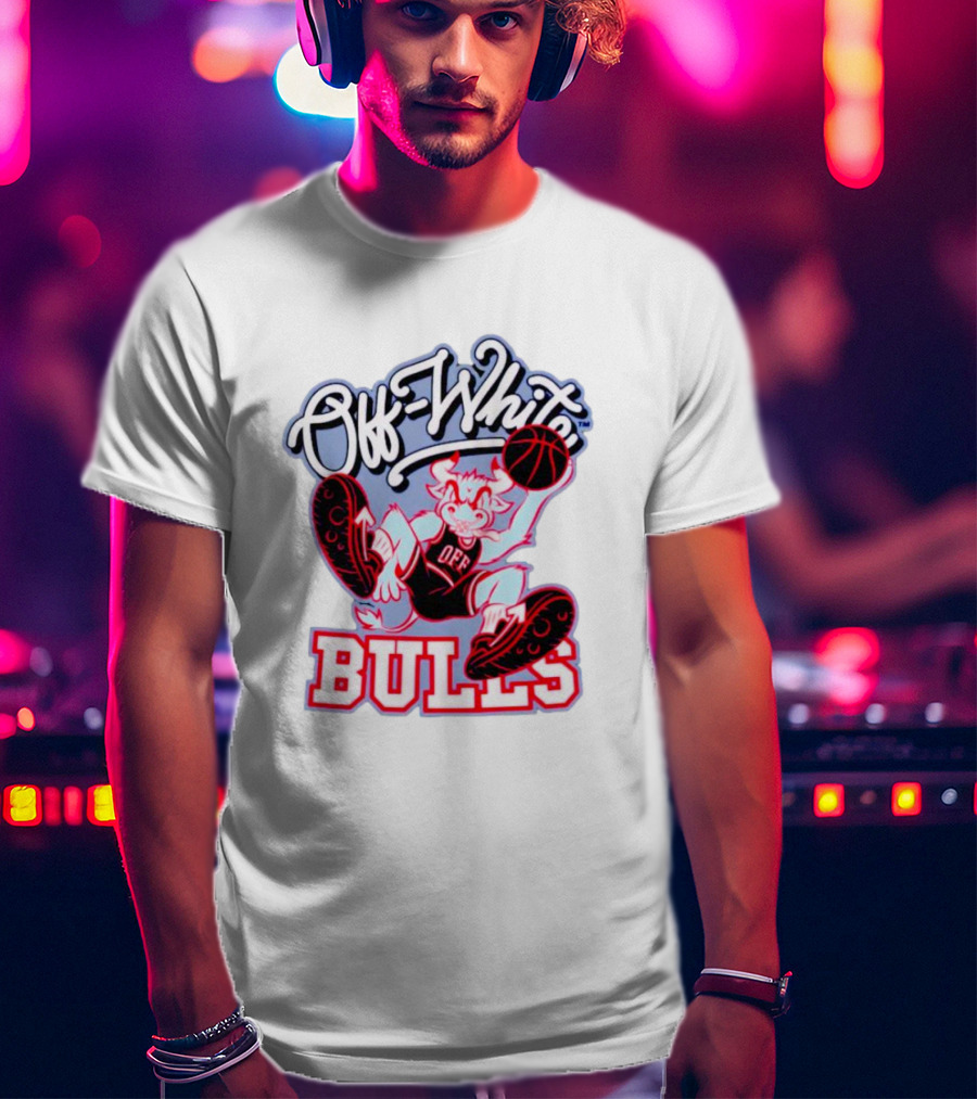 Off-White Chicago Bulls Basketball T-Shirt