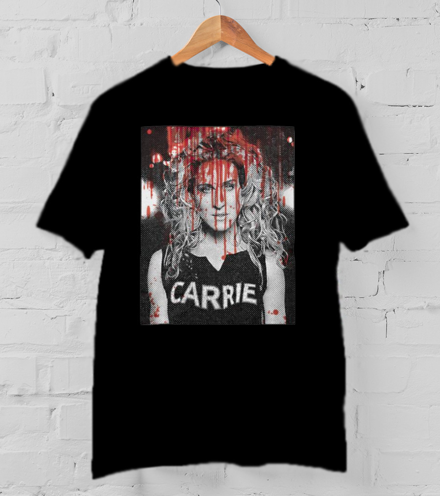 Carrie Horror Movie Blood Splatter T-Shirt