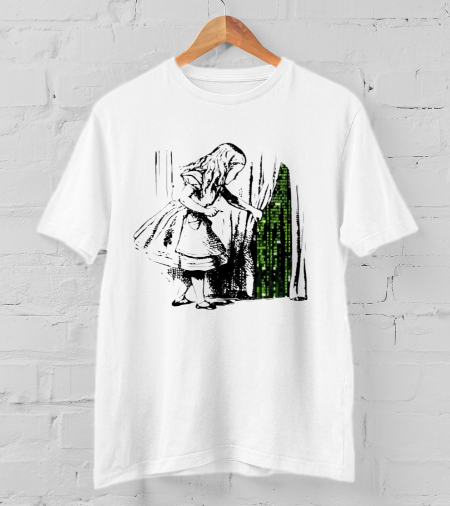 Alice Enters The Matrix New World T-Shirt