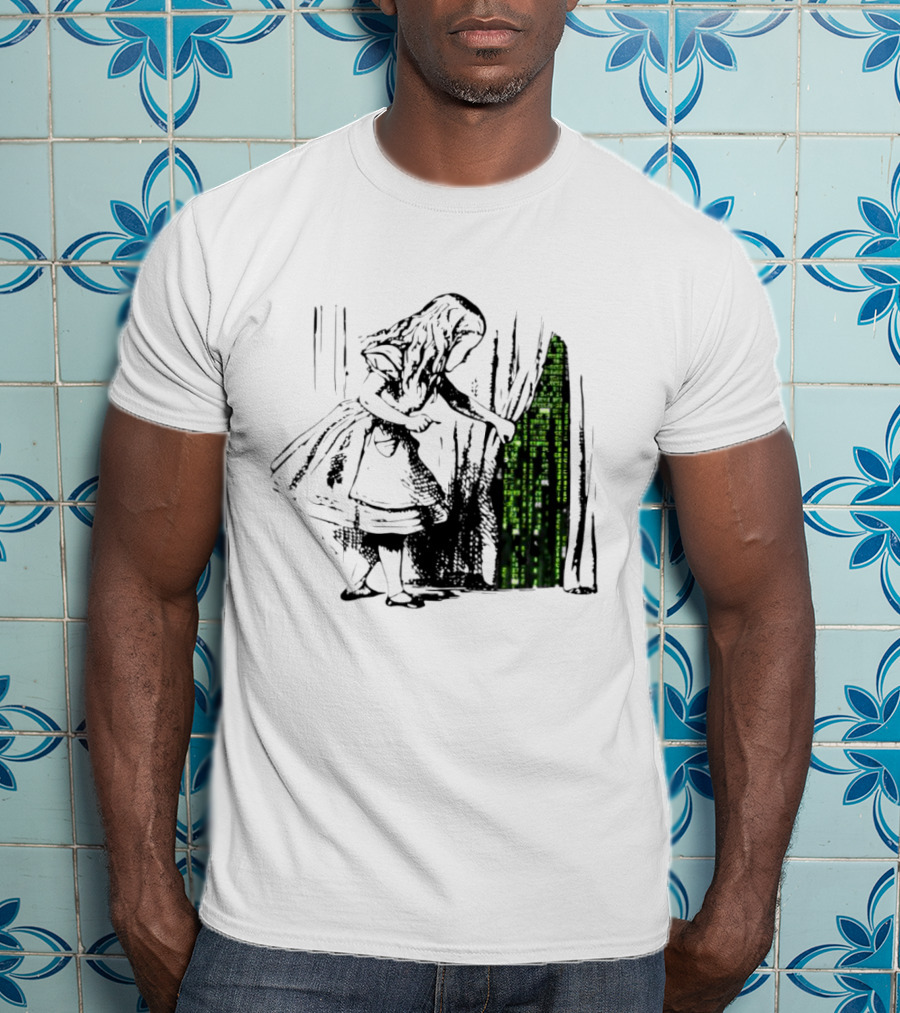 Alice Enters The Matrix New World T-Shirt