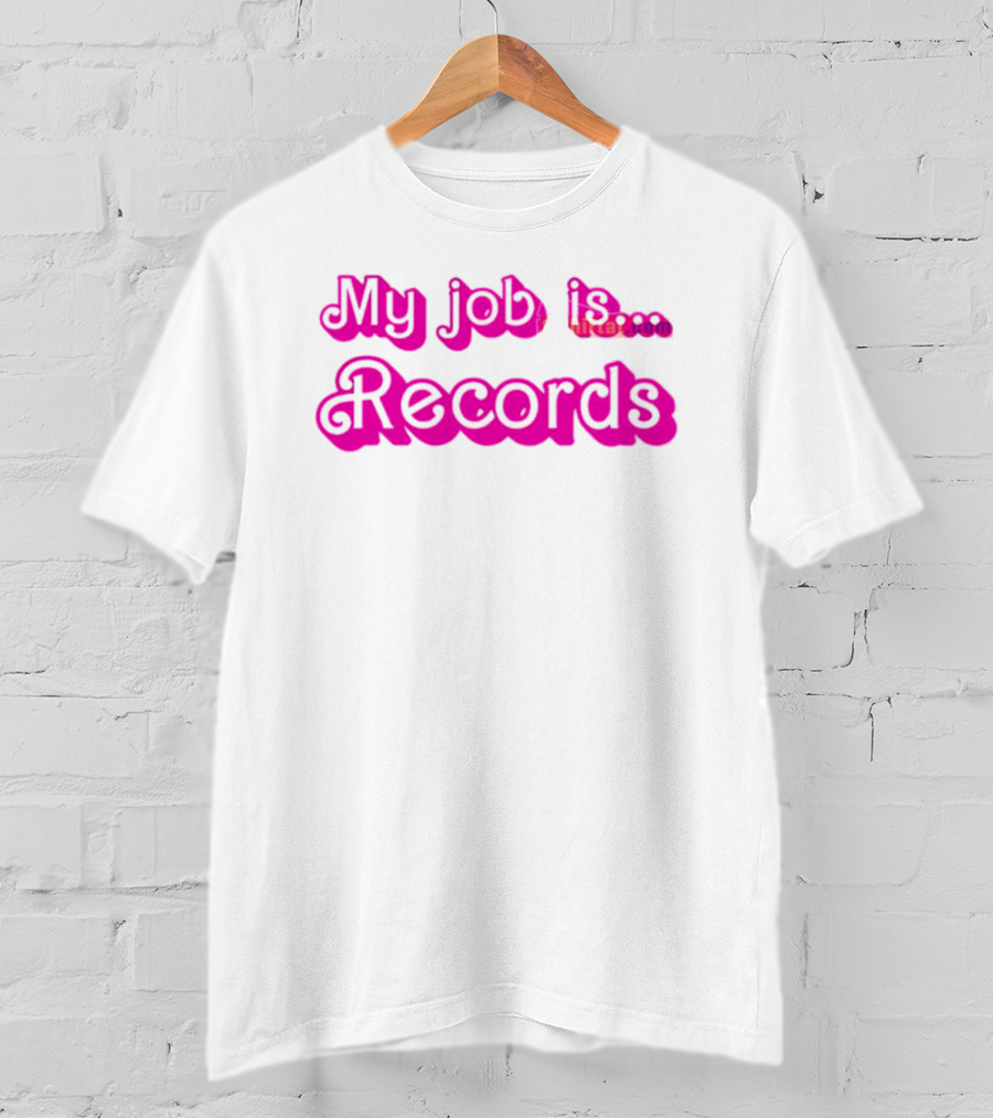 Dr. Colleen Shogan My Job Is Records T-Shirt