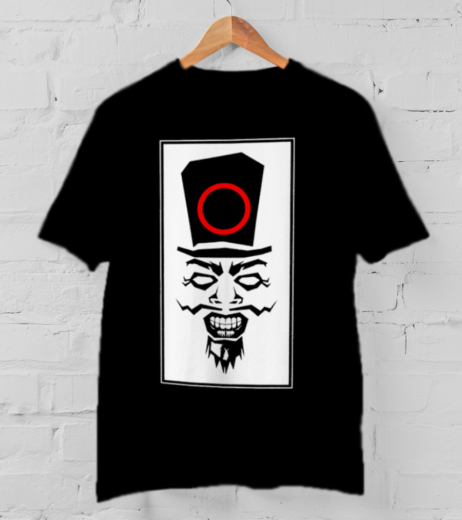 Uncle Howdy Creepy Graphic Mineral Wash Revel In What You Are T-Shirt