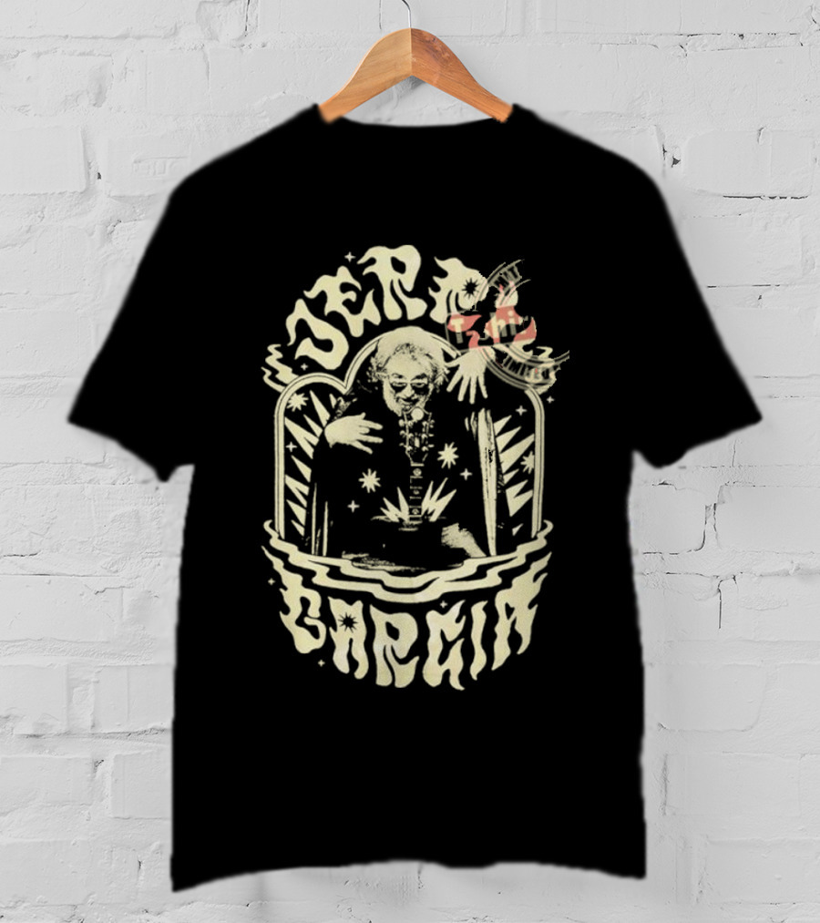 Jerry Garcia The Magician Stars Wand T-Shirt