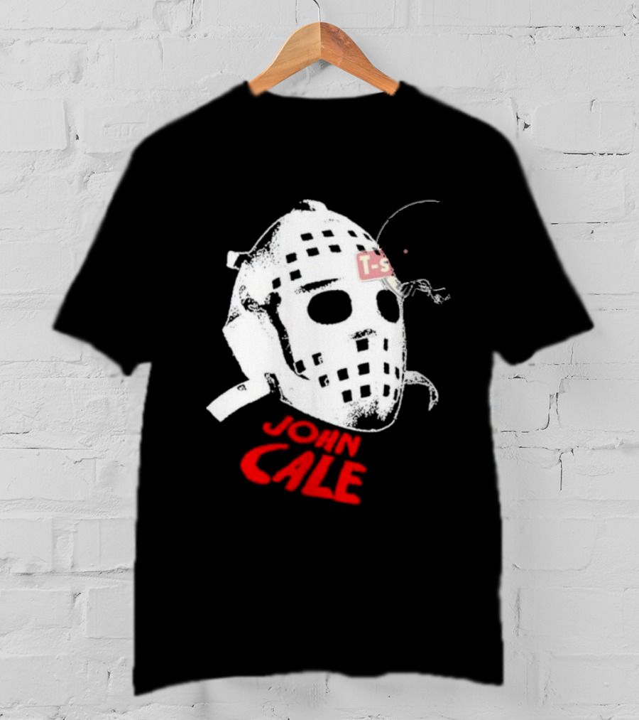 Jokermen Podcast John Cale Hockey Mask T-Shirt