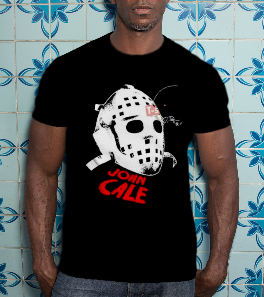 Jokermen Podcast John Cale Hockey Mask T-Shirt