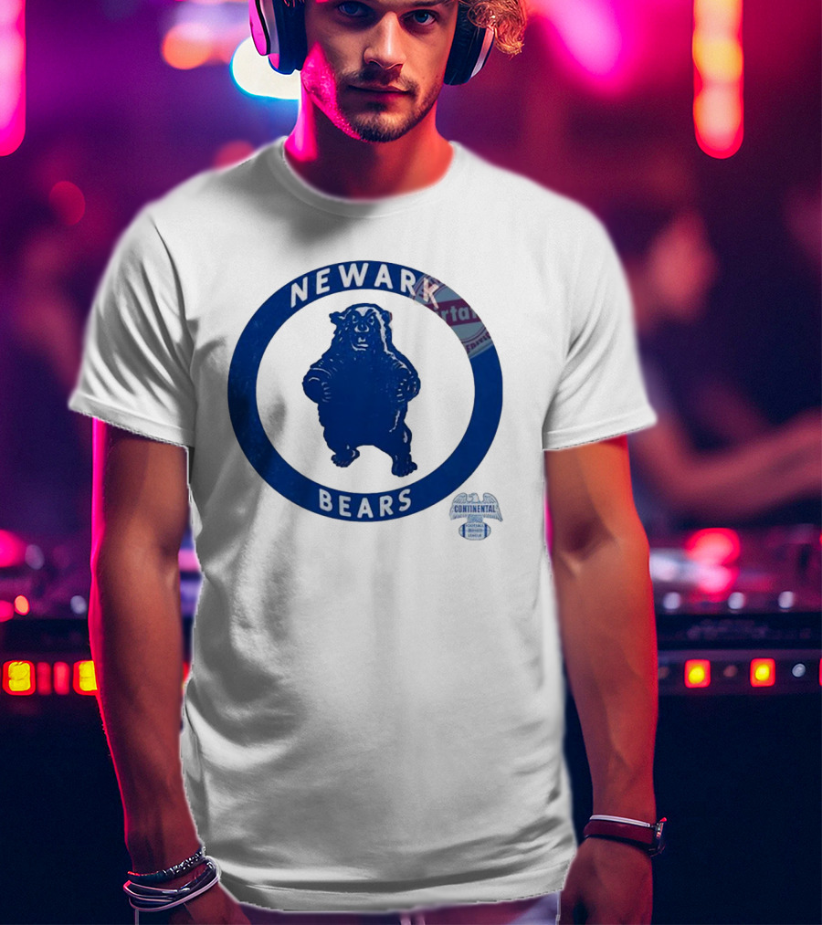 Newark Bears Continental Football Retro T-Shirt