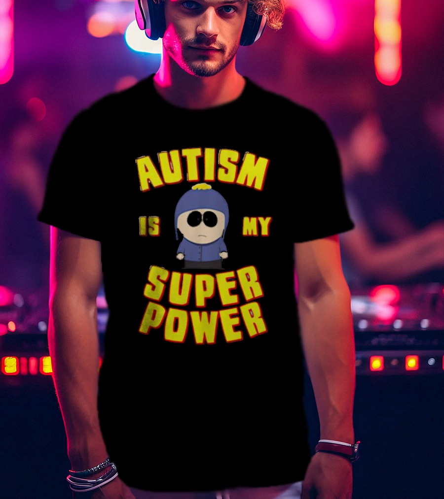 Craig Tucker Autism Is My Super Power T-Shirt