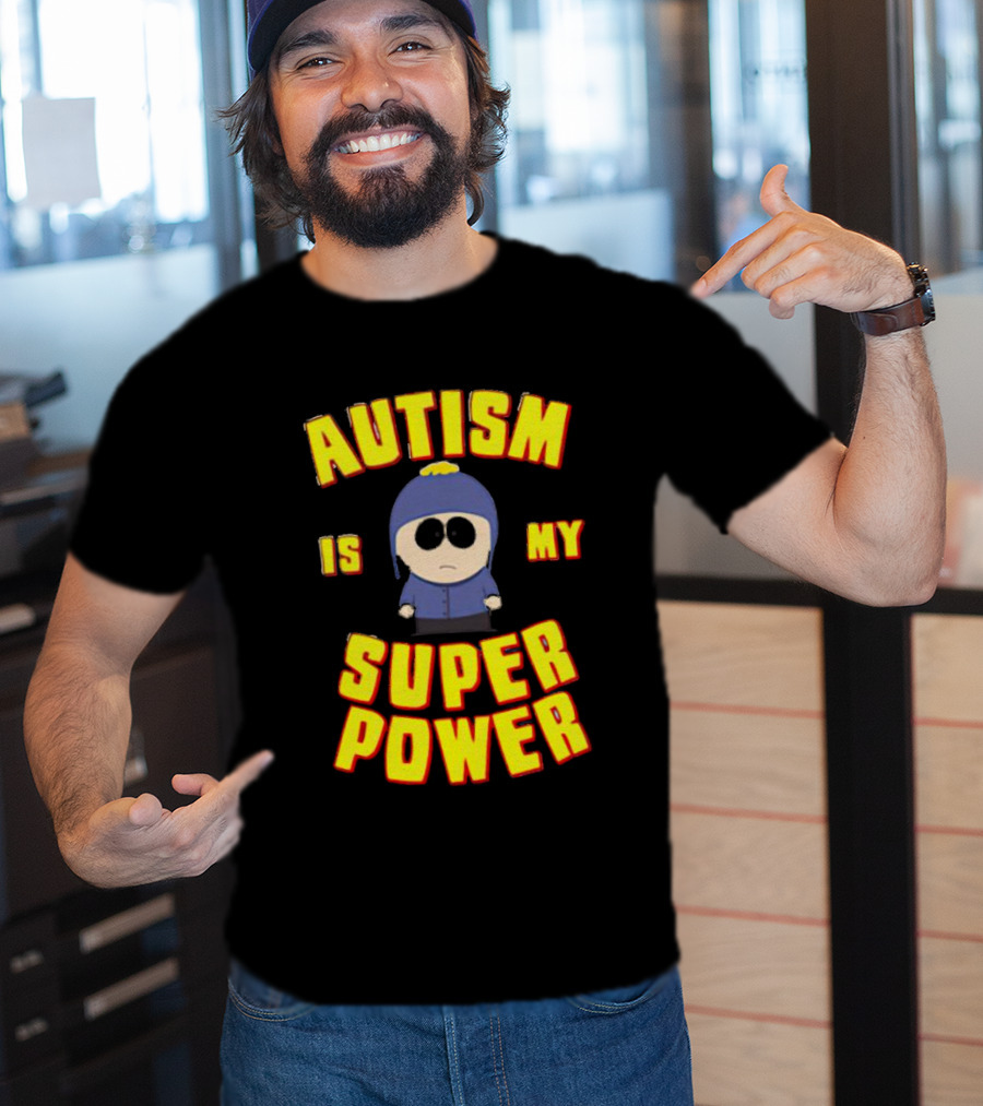 Craig Tucker Autism Is My Super Power T-Shirt