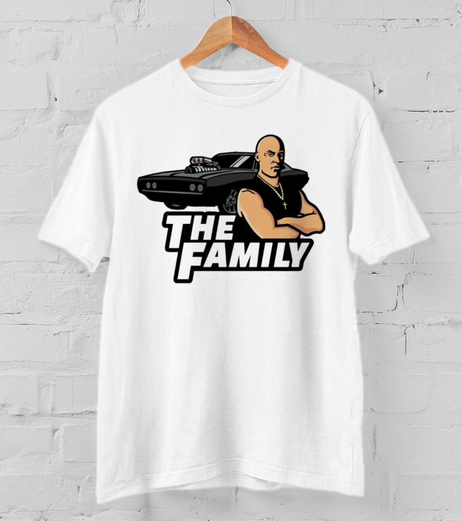 Dominic Toretto The Family Car Muscle T-Shirt