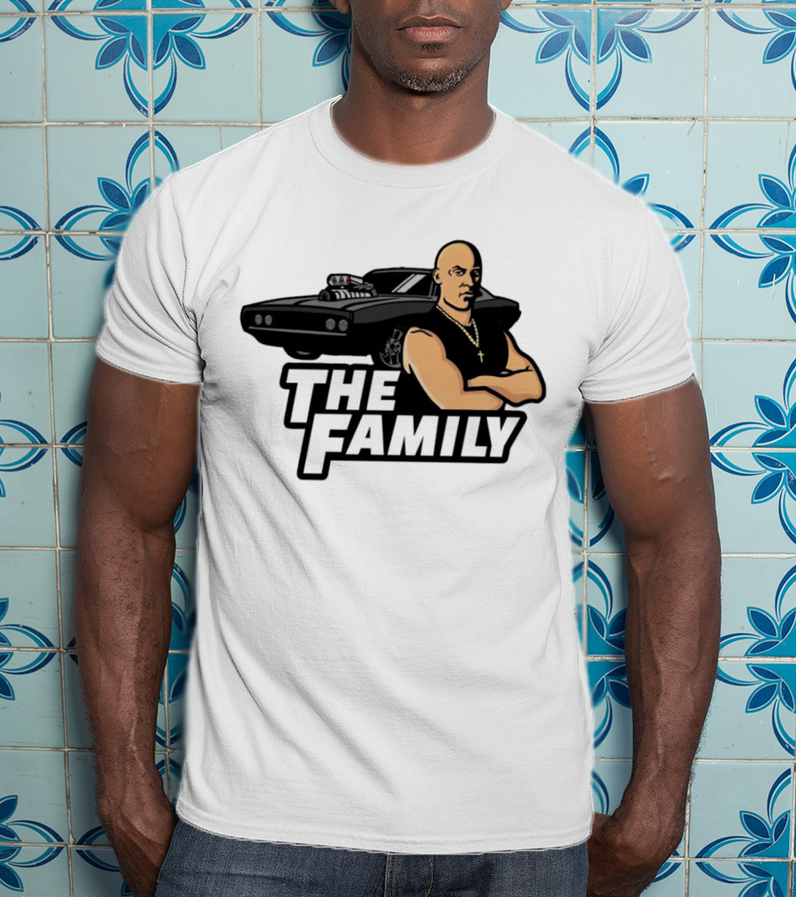 Dominic Toretto The Family Car Muscle T-Shirt