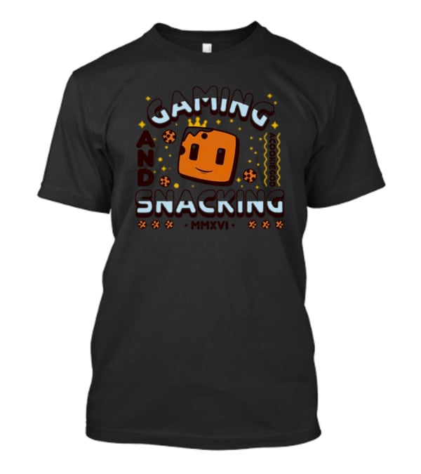 Gaming And Snacking Enthusiast Acookiegod MMXVI T-Shirt