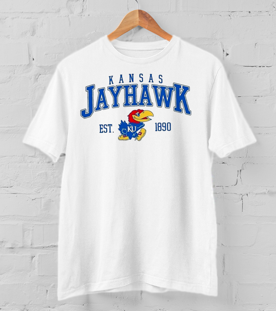 Kansas Jayhawk Est 1890 KU T-Shirt