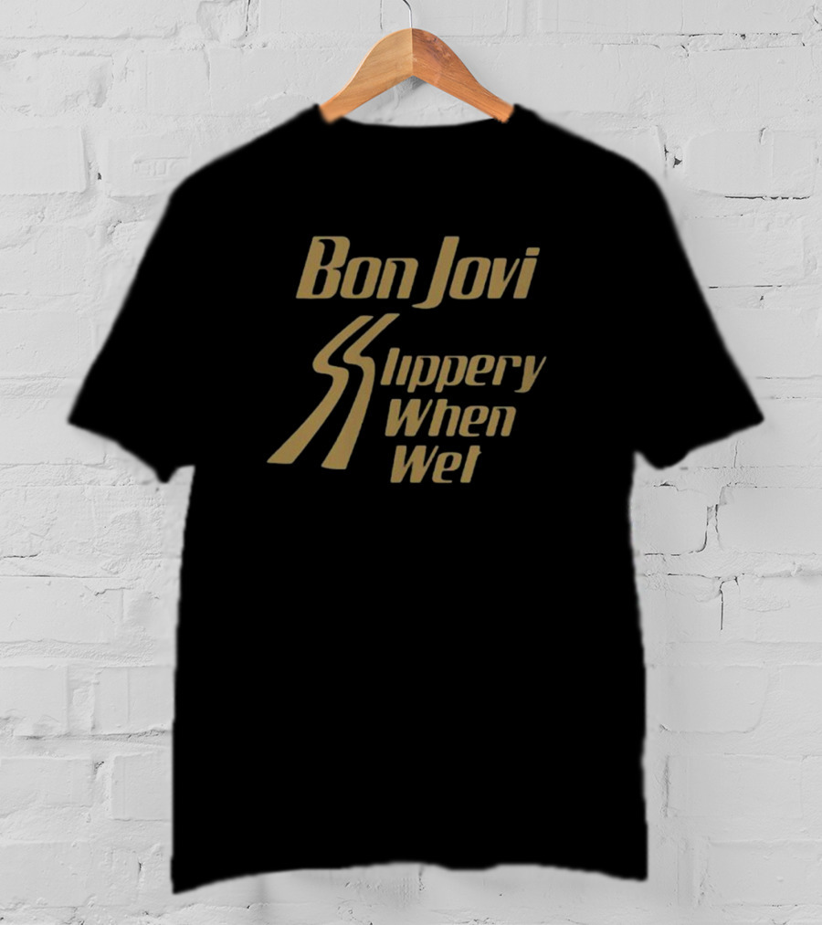 Bon Jovi Slippery When Wet Album T-Shirt