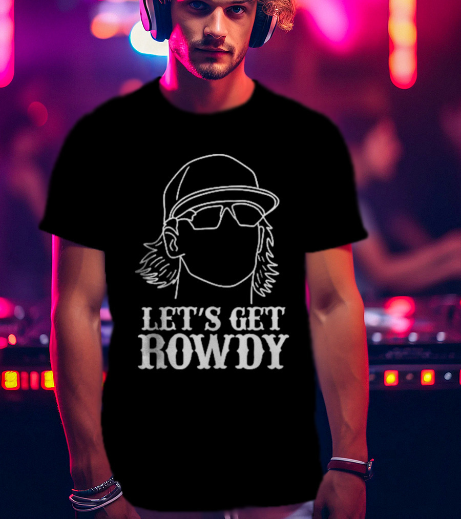 Mississippi State Let's Get Rowdy Rowdey Jordan T-Shirt
