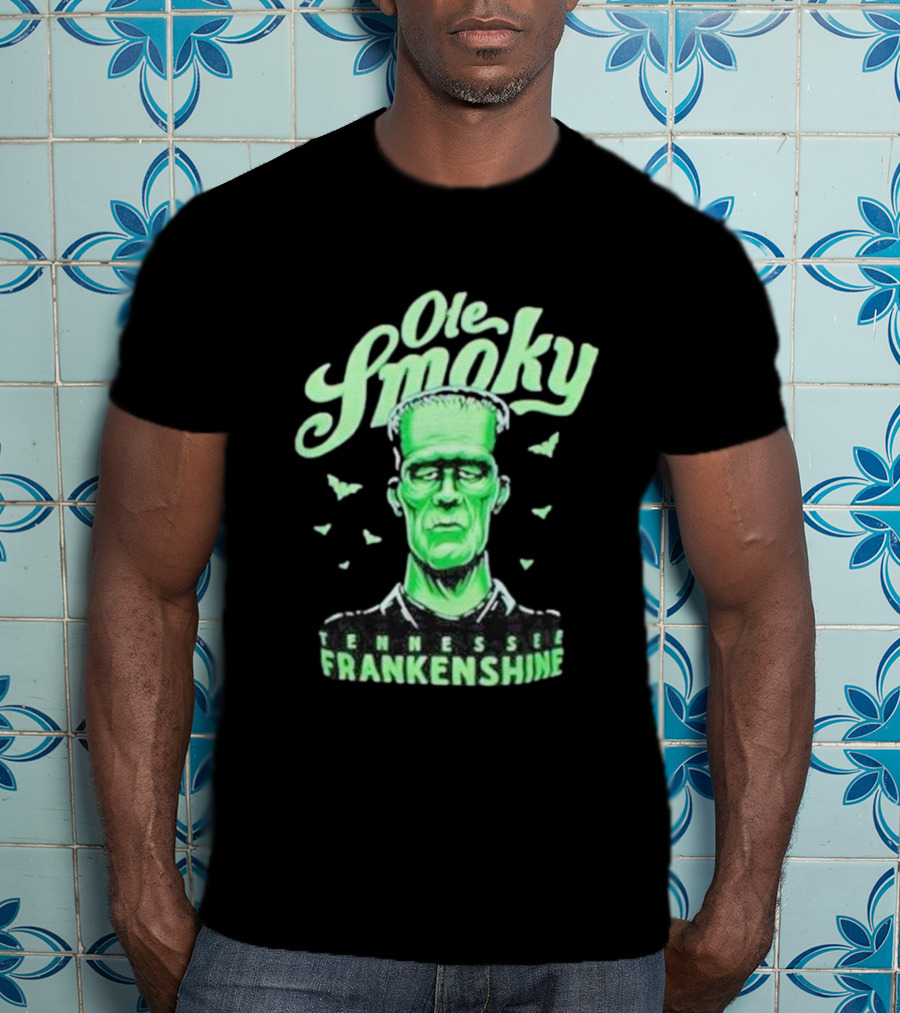 Ole Smoky Tennessee Frankenshine Green Monster T-Shirt