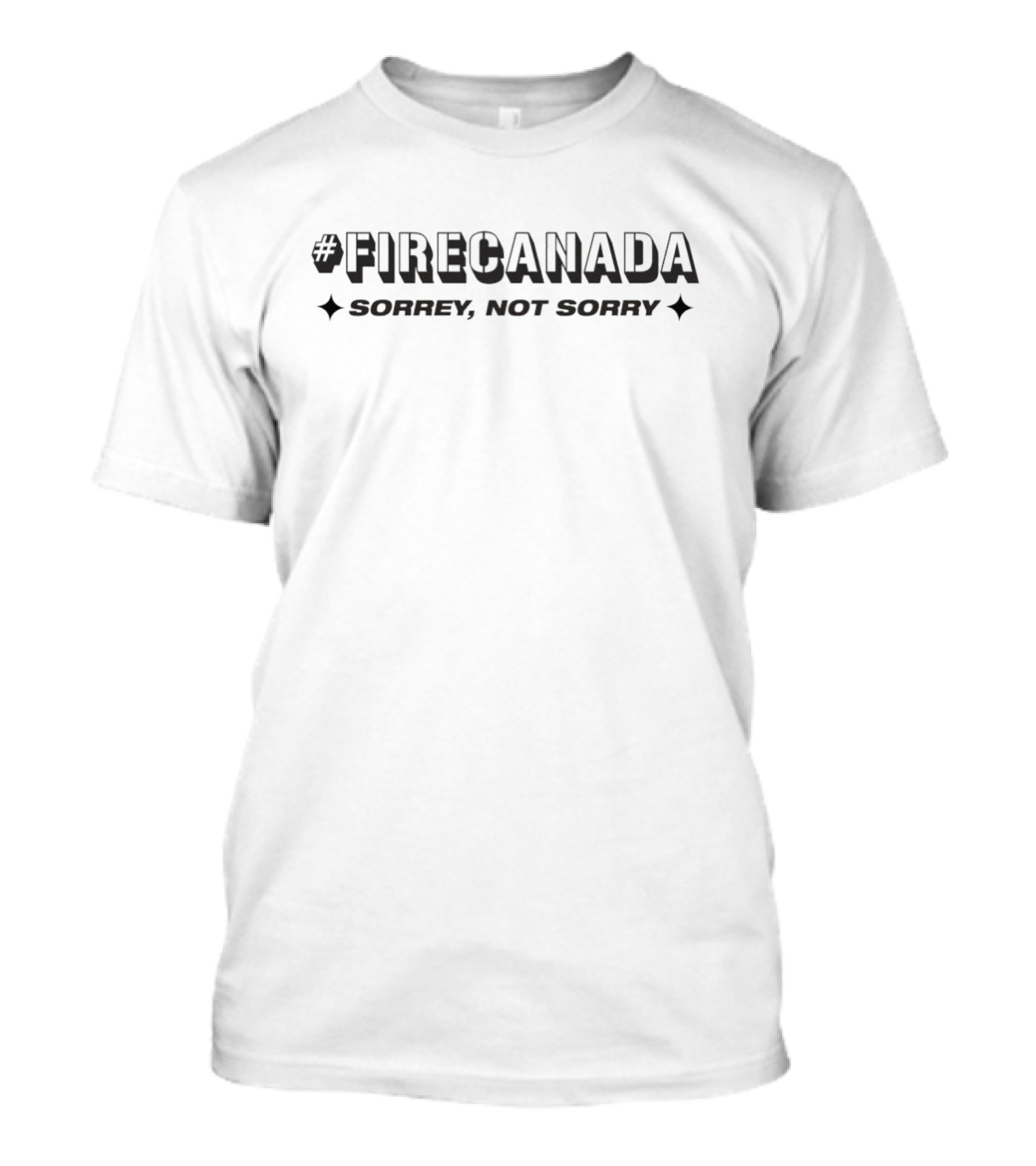 Fire Canada Sorrey Not Sorry Steelers Coach Criticism T-Shirt