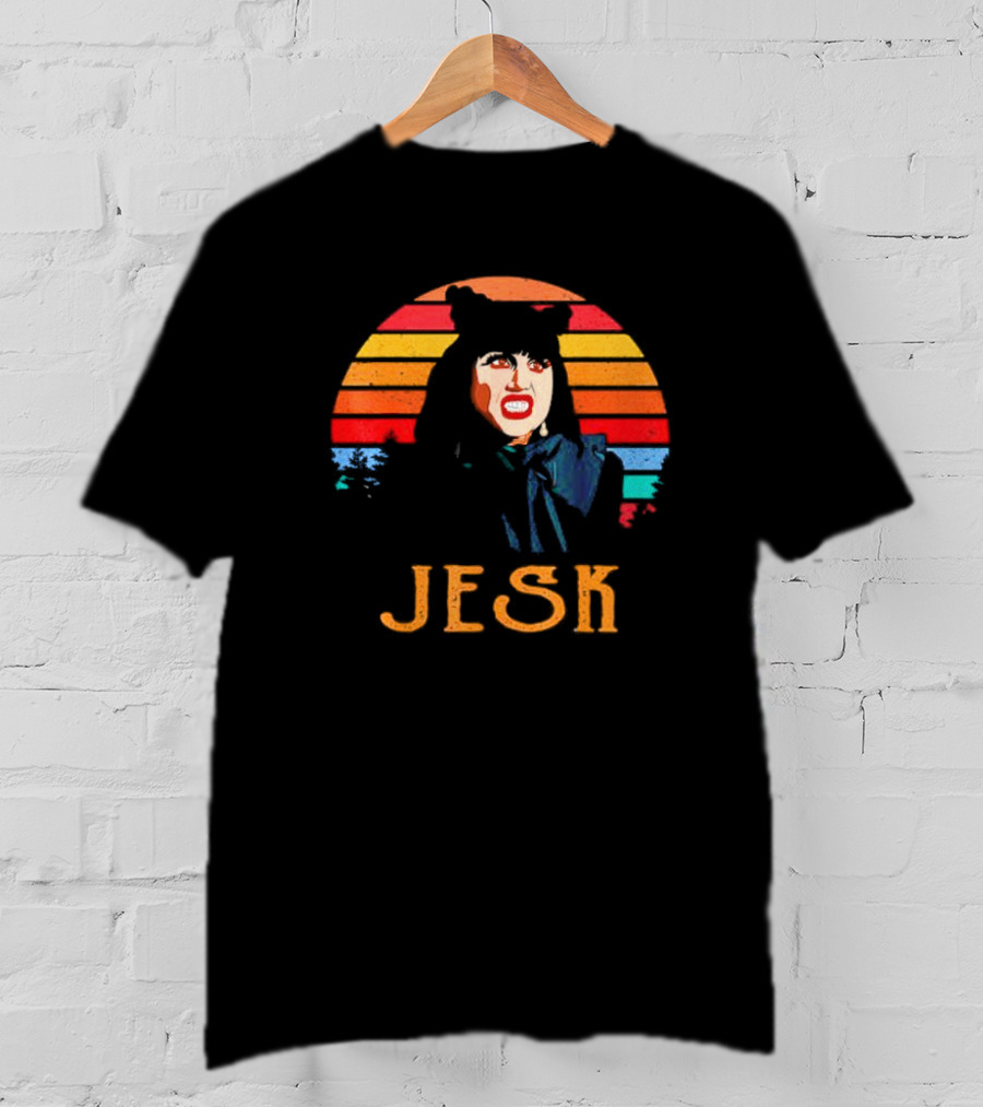 Nadja Natasia Demetriou Jesk What We Do In The Shadows Vintage Retro Stripes T-Shirt