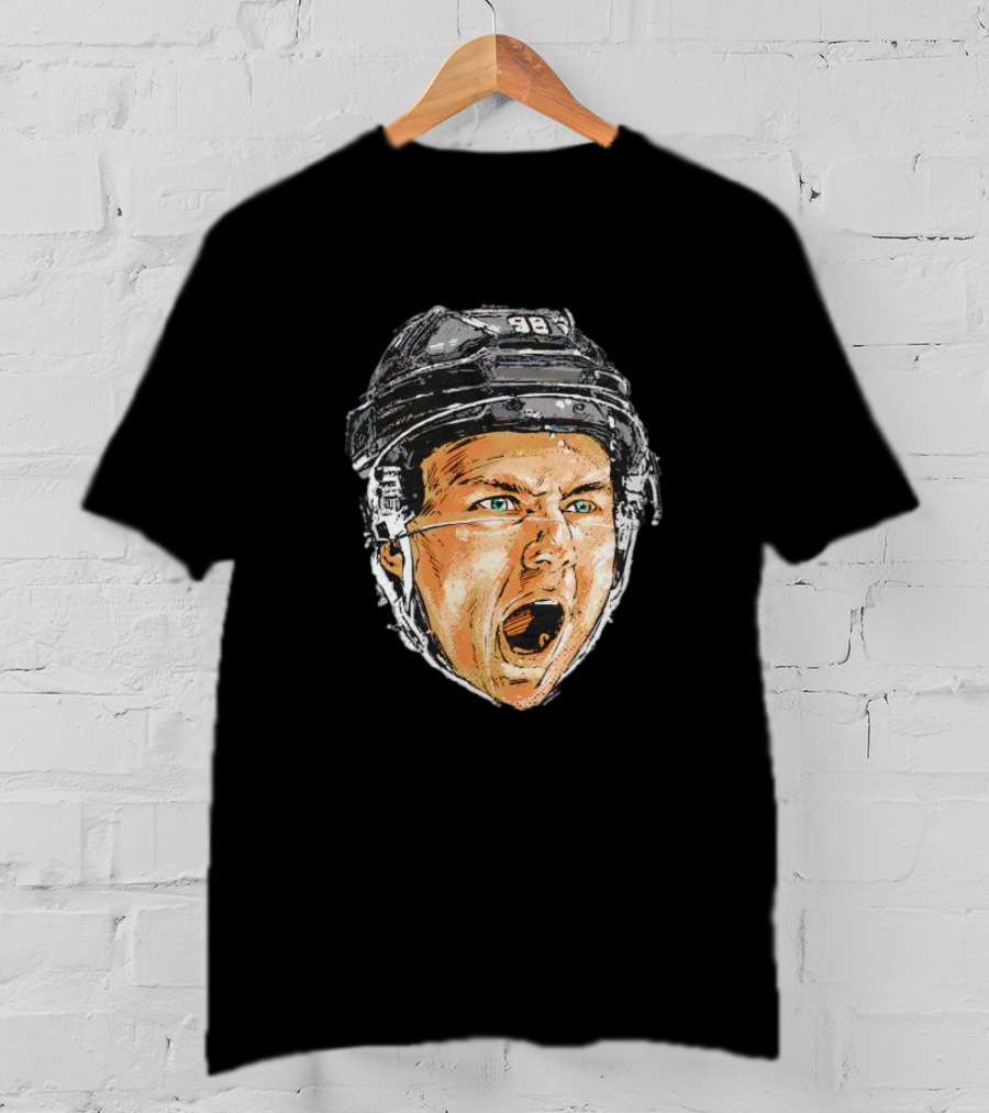 Connor Bedard Chicago Blackhawks 98 Scream T-Shirt