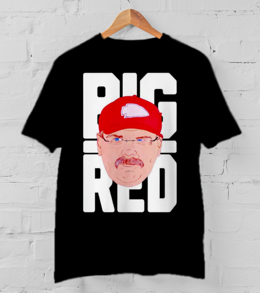 Big Red Football Coach Mavericks T-Shirt