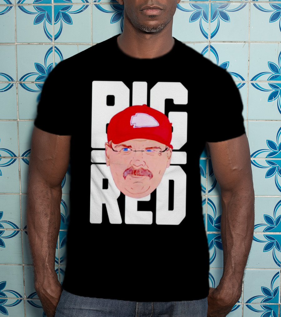 Big Red Football Coach Mavericks T-Shirt