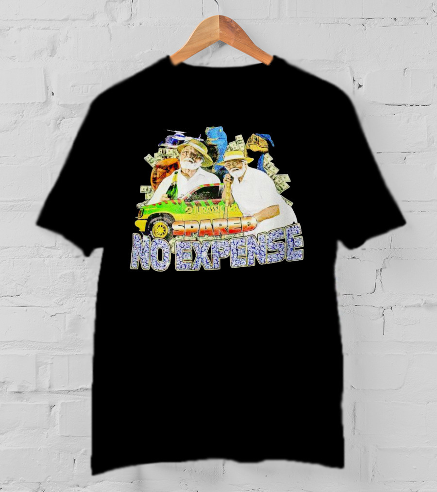 Jurassic Park Spared No Expense Dinosaur Adventure T-Shirt