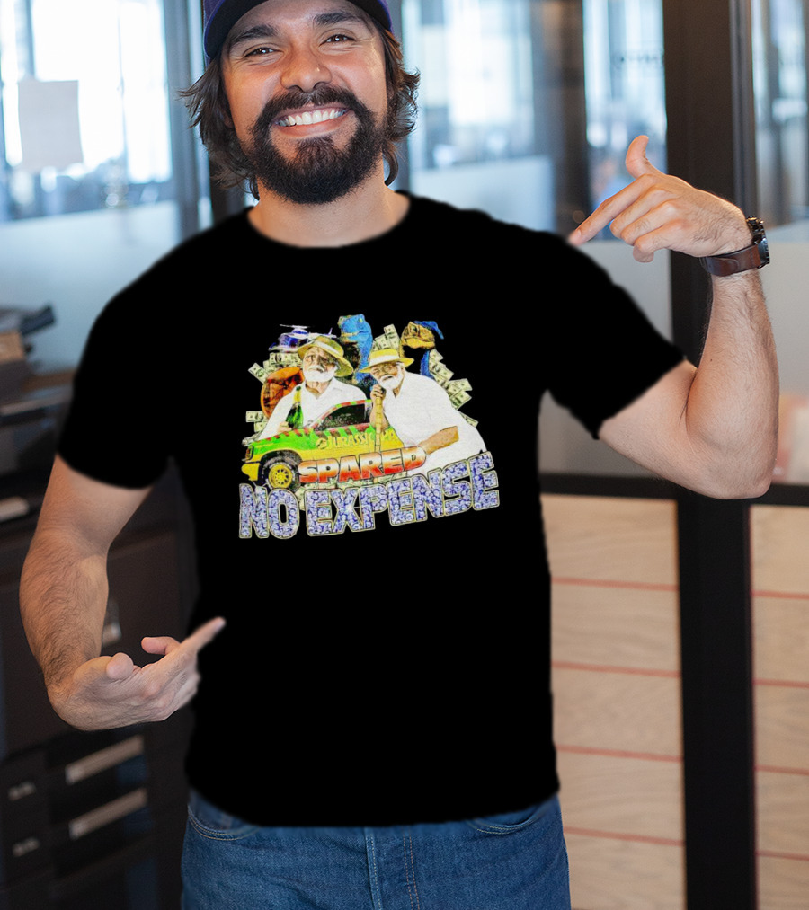 Jurassic Park Spared No Expense Dinosaur Adventure T-Shirt