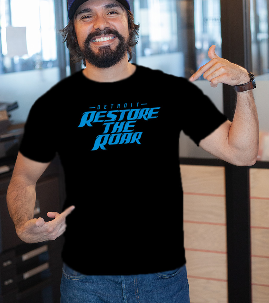 Detroit Restore The Roar T-Shirt