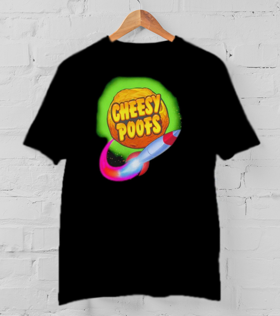 South Park Cheesy Poofs Snack With Rocket T-Shirt