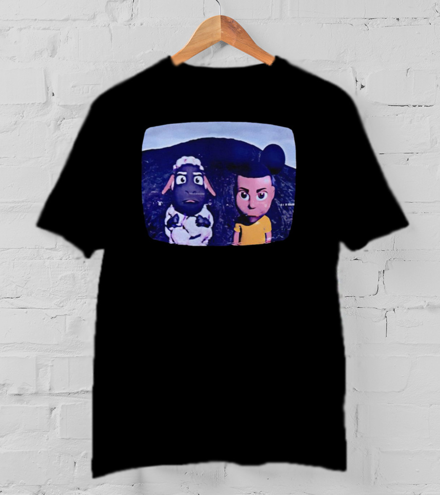 Amanda The Adventurer TV Show Retro Cartoon Character Duo T-Shirt