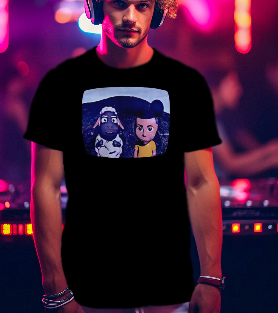 Amanda The Adventurer TV Show Retro Cartoon Character Duo T-Shirt
