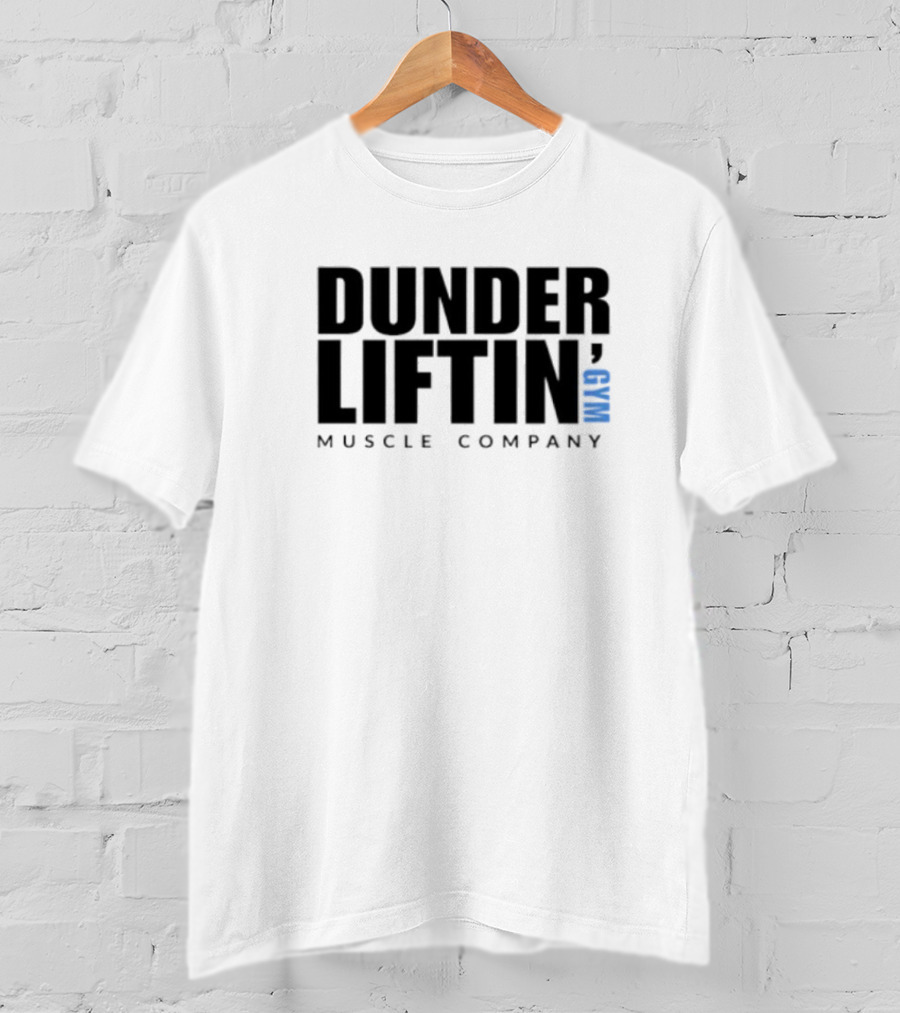 Dunder Liftin Muscle Company Gym T-Shirt