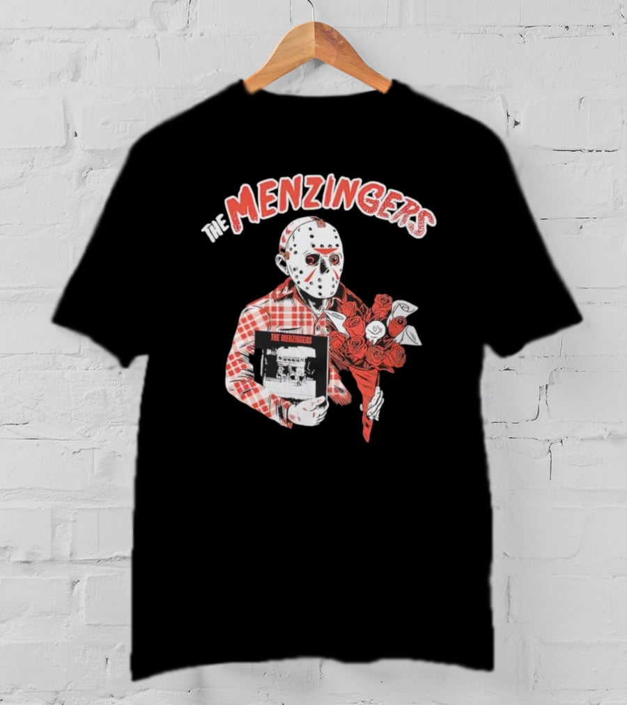 The Menzingers Hockey Mask Roses Album T-Shirt