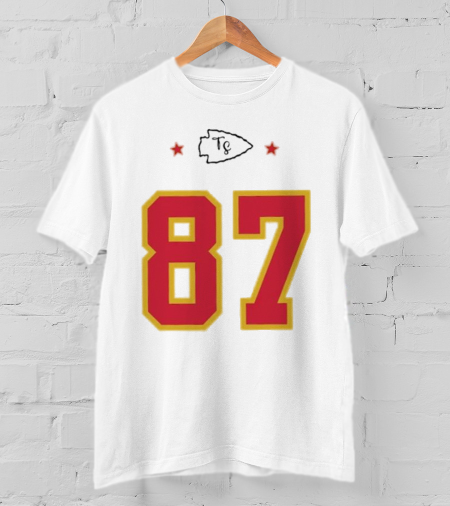 Travis Kelce Jersey 87 Chiefs Swift Kelce 87 T-Shirt
