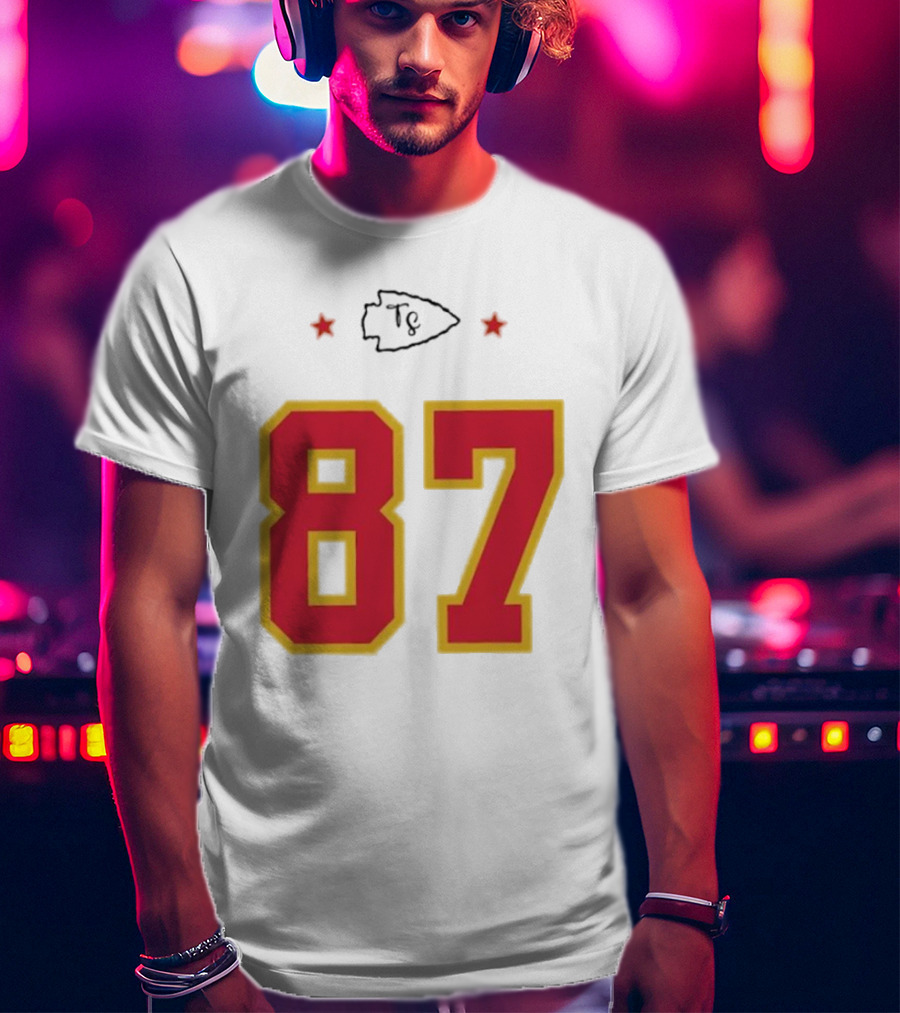 Travis Kelce Jersey 87 Chiefs Swift Kelce 87 T-Shirt