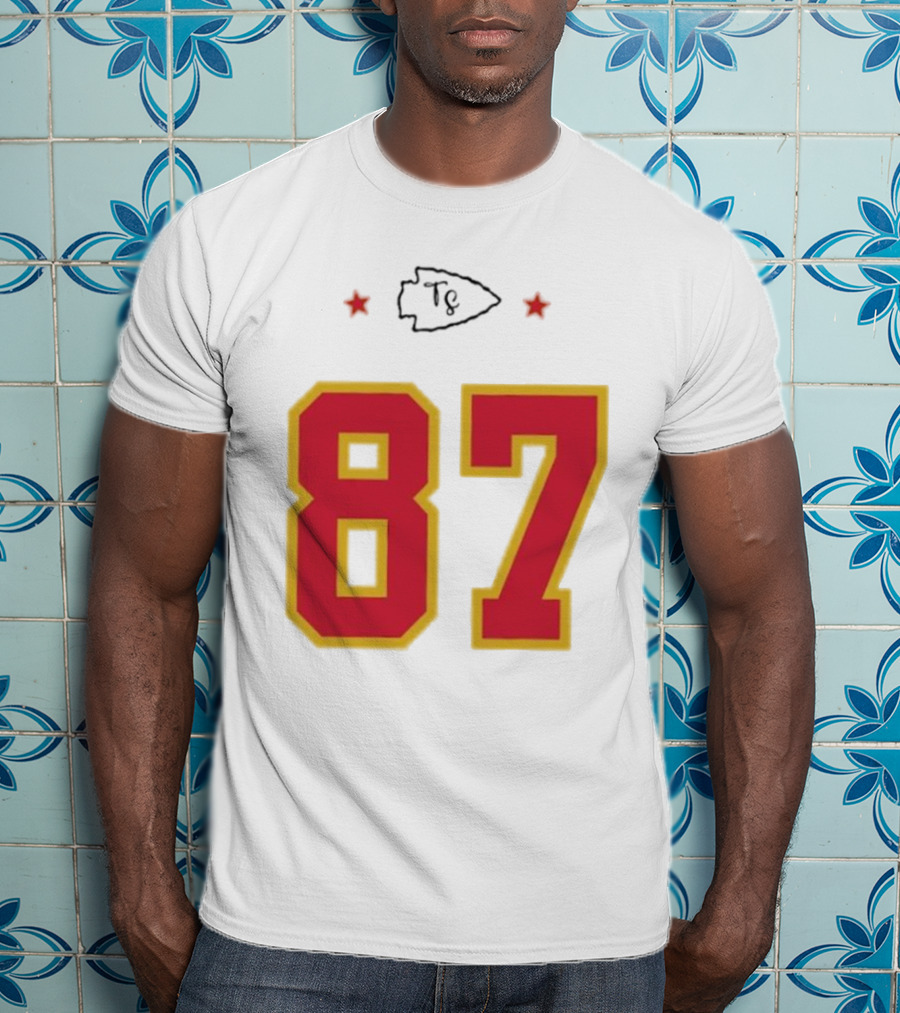 Travis Kelce Jersey 87 Chiefs Swift Kelce 87 T-Shirt