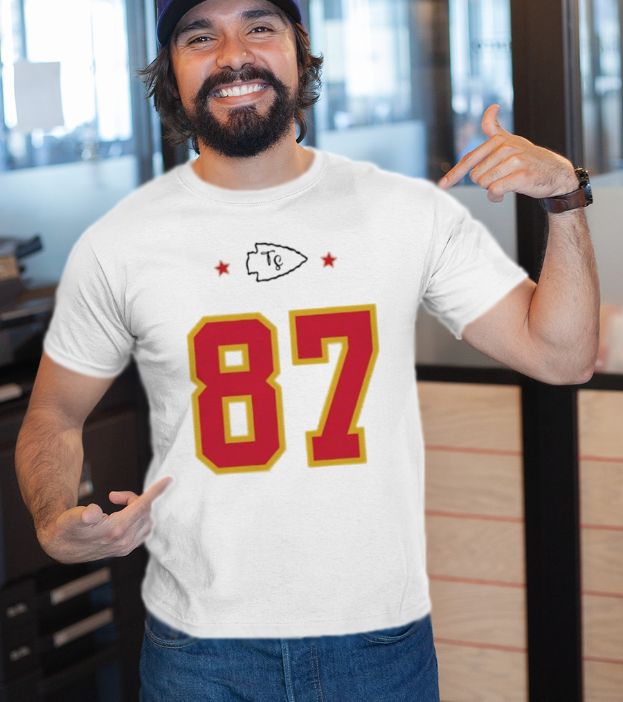 Travis Kelce Jersey 87 Chiefs Swift Kelce 87 T-Shirt