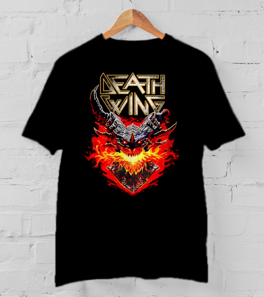 Blizzard Gear World Of Warcraft Deathwing Fiery Metal-Inspired Emblem T-Shirt