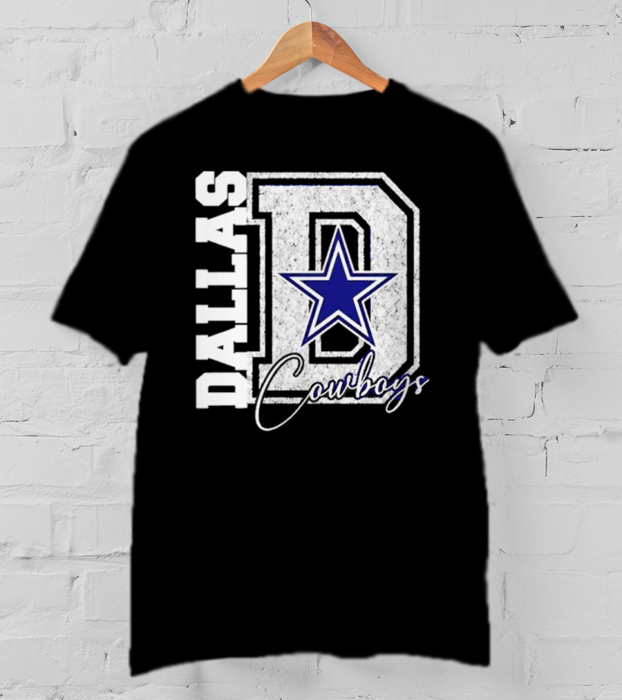 Dallas Cowboys Big D Star T-Shirt