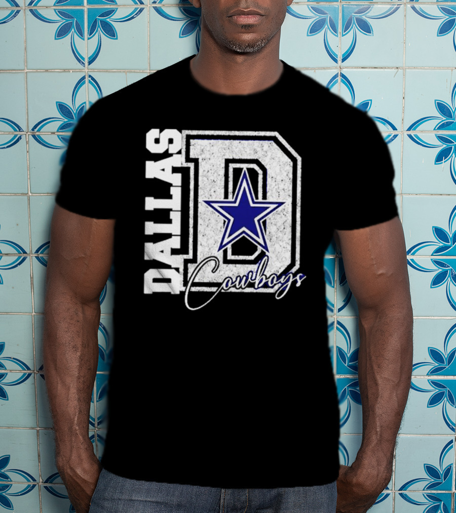 Dallas Cowboys Big D Star T-Shirt