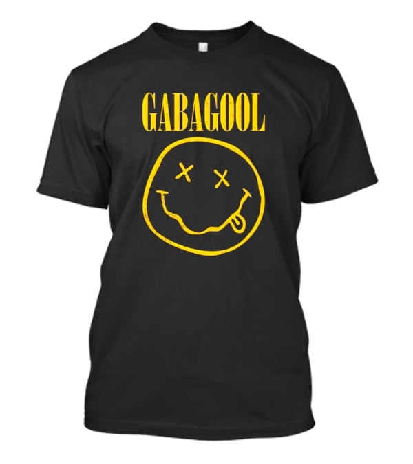GABAGOOL Smiley Face With Tongue Out And X Eyes T-Shirt